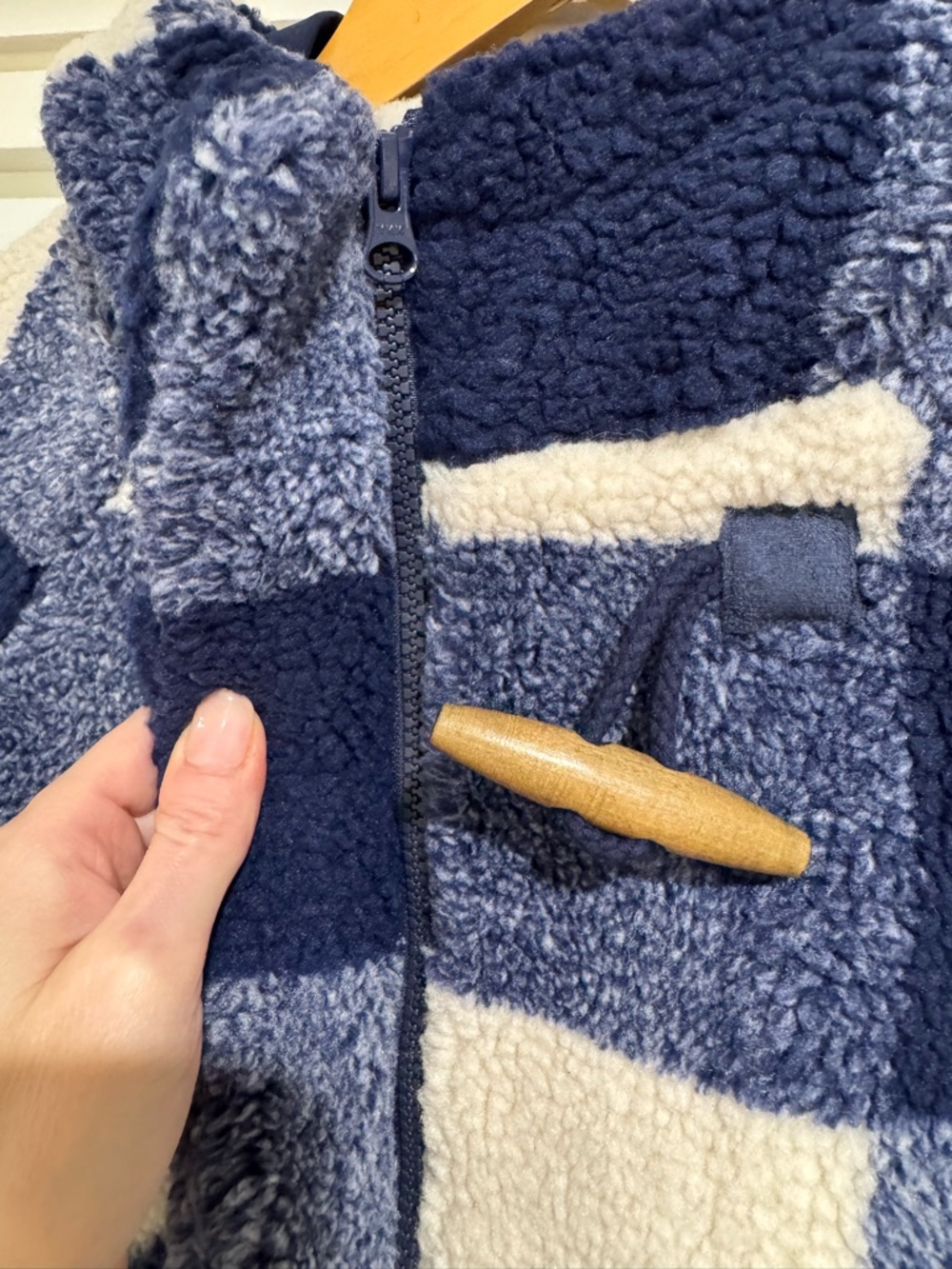 NEW! BODEN Borg Duffle Coat - Picture 11 of 16